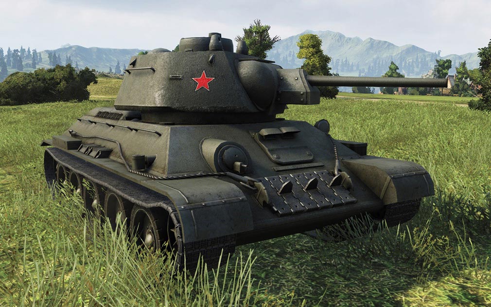 World of Tanks ワールドオブタンクス (WoT)　ソビエト連邦代表戦車T34