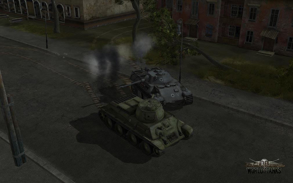 World of Tanks ワールドオブタンクス (WoT)　PvPスクリーンショット