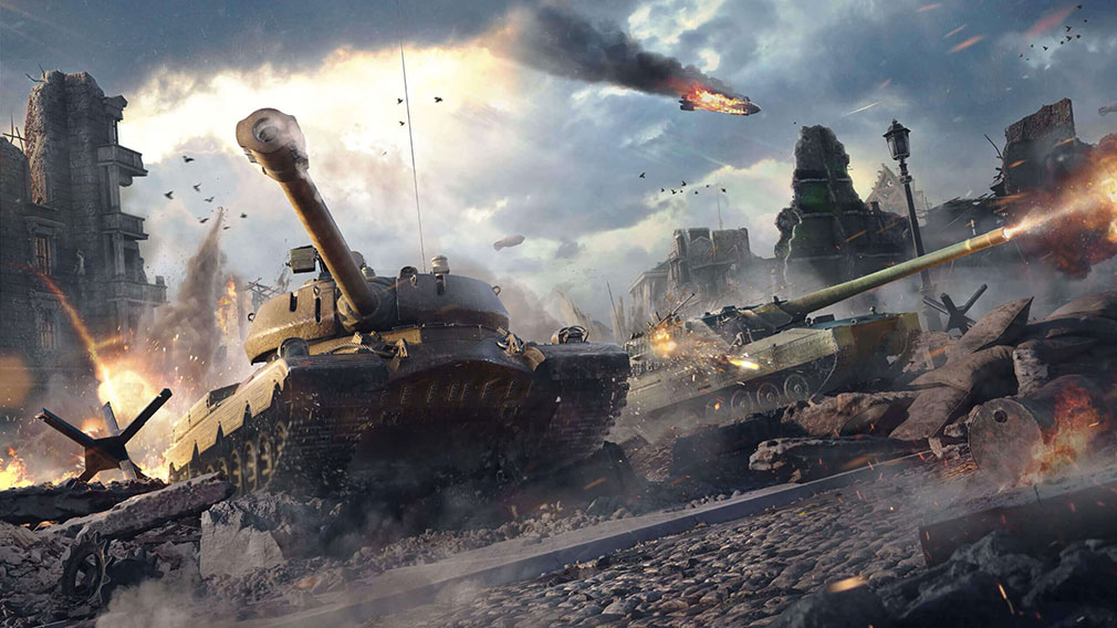 World of Tanks / ワールドオブタンクス(WoT) ド迫力の戦車バトル紹介イメージ