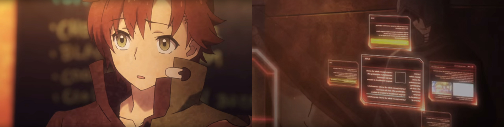 LAPLACE LINK(ラプラスリンク) PC　左：結城ソウマのアニメカット、右：澤井ユウトのアニメカット