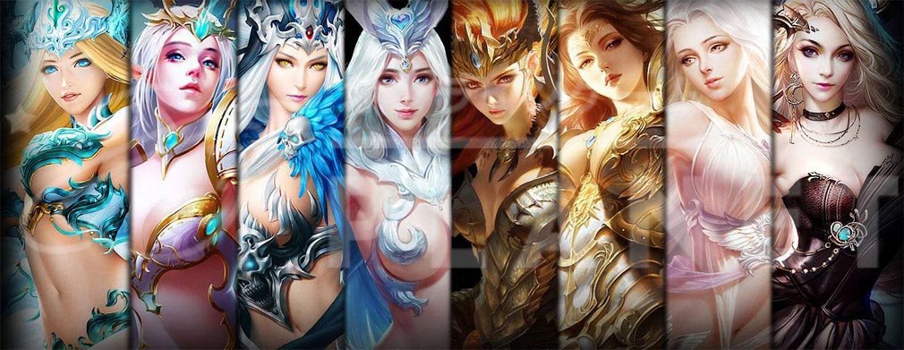 League of Angels2(リーグ オブ エンジェルズ2)LoA2　女性キャラクター