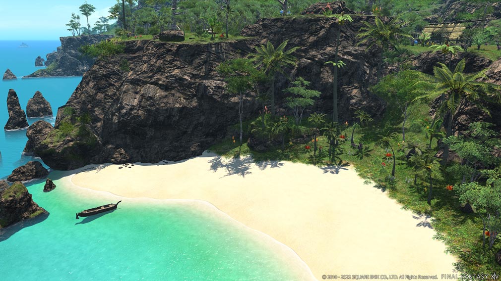ファイナルファンタジー14（FF14）　新コンテンツ『無人島開拓』スクリーンショット