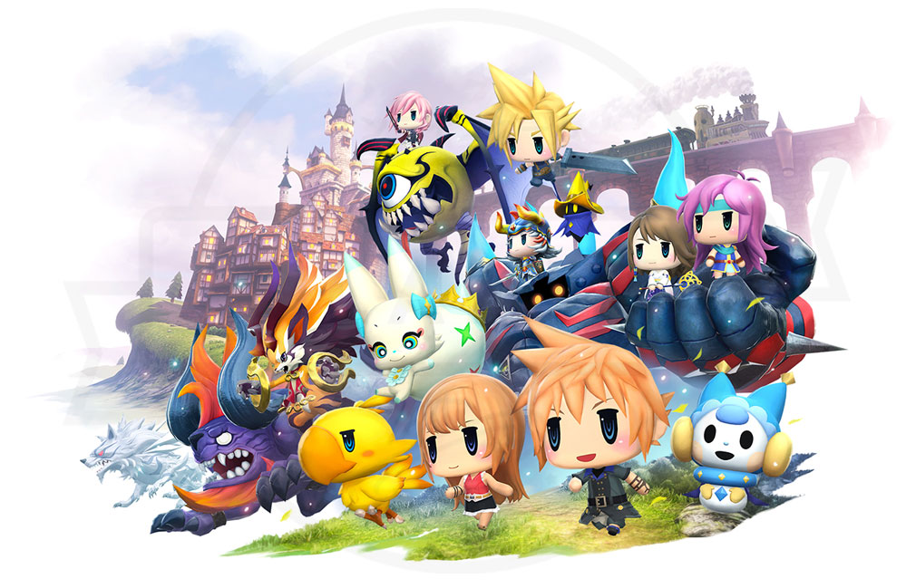 World of Final Fantasy Steam (ワールドFF) WOFF　キービジュアル