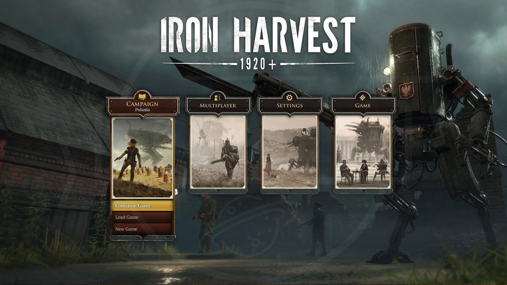 Iron Harvest PC　プレイモード選択スクリーンショット