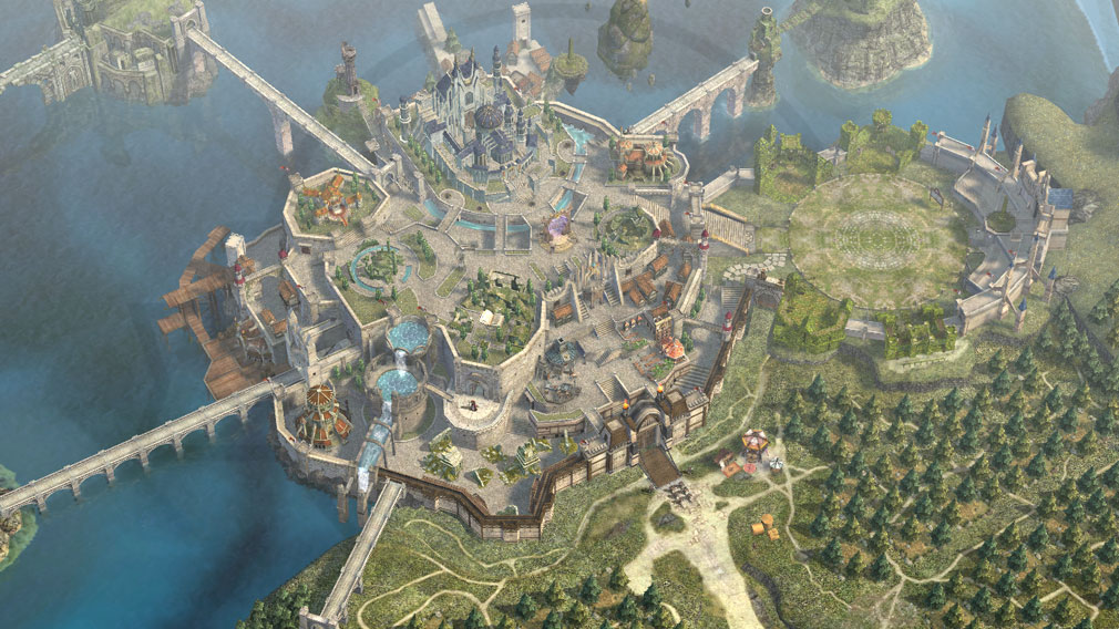 アイアン スローン(Iron Throne) PC　自城となる拠点のフル3Dグラフィックススクリーンショット