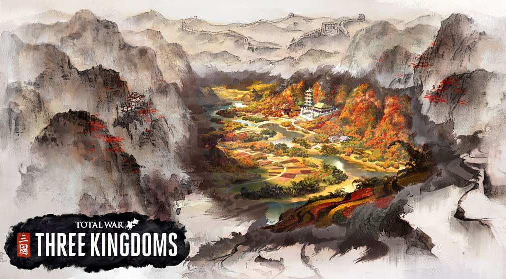 Total War: THREE KINGDOMS (Win PC)　中国大陸が舞台のアートワーク