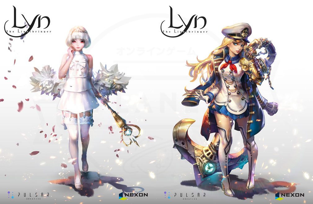 Lyn：The Lightbringer(リン：ザ ライトブリンガー)　ヒーローキャラクター『リン』、『ヘイス』紹介イメージ