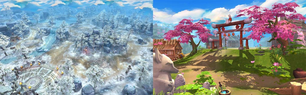 剣魂 剣と絆の異世界冒険伝　3Dグラフィックの広大な世界スクリーンショット