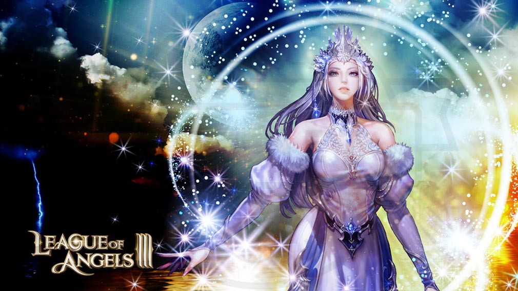 League of Angels3 リーグ オブ エンジェルズ3(LoA3)　氷の女神『イゾルデ』紹介イメージ