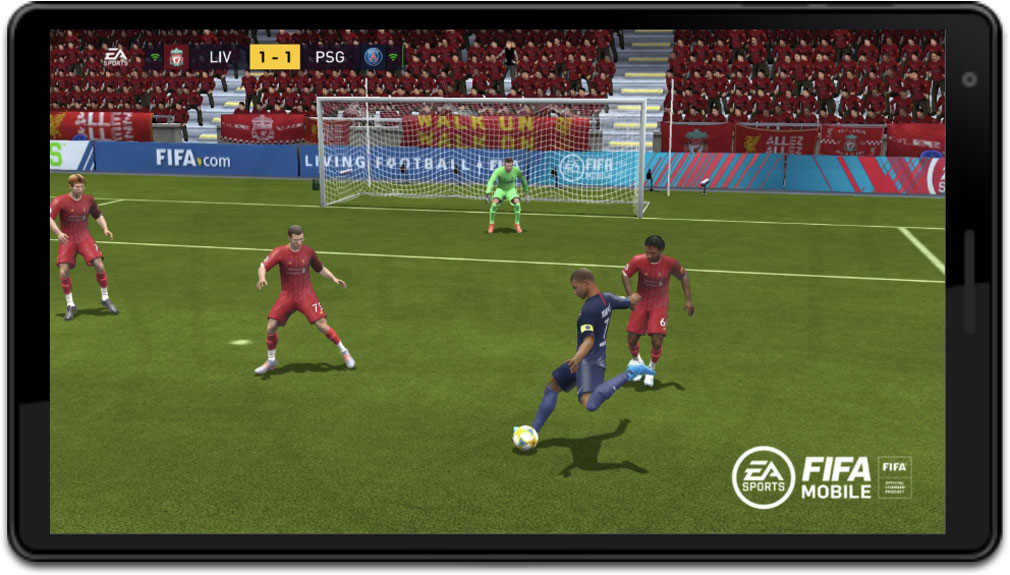 EA SPORTS FIFA MOBILE　スマホで楽しめる紹介イメージ