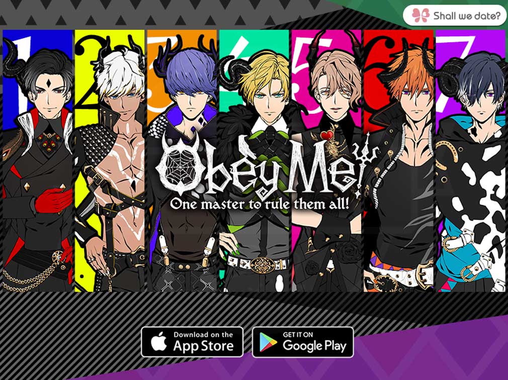 Obey Me! (おべいみー)　キービジュアル
