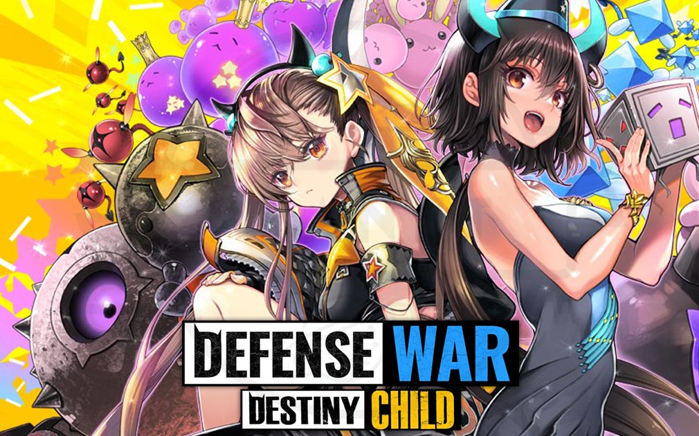 デスティニーチャイルド Defence War(デスチャDW)　キービジュアル