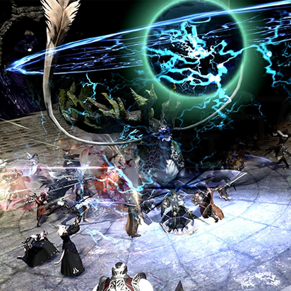 ファイナルファンタジー14（FF14）　蒼天のイシュガルドバトルスクリーンショット