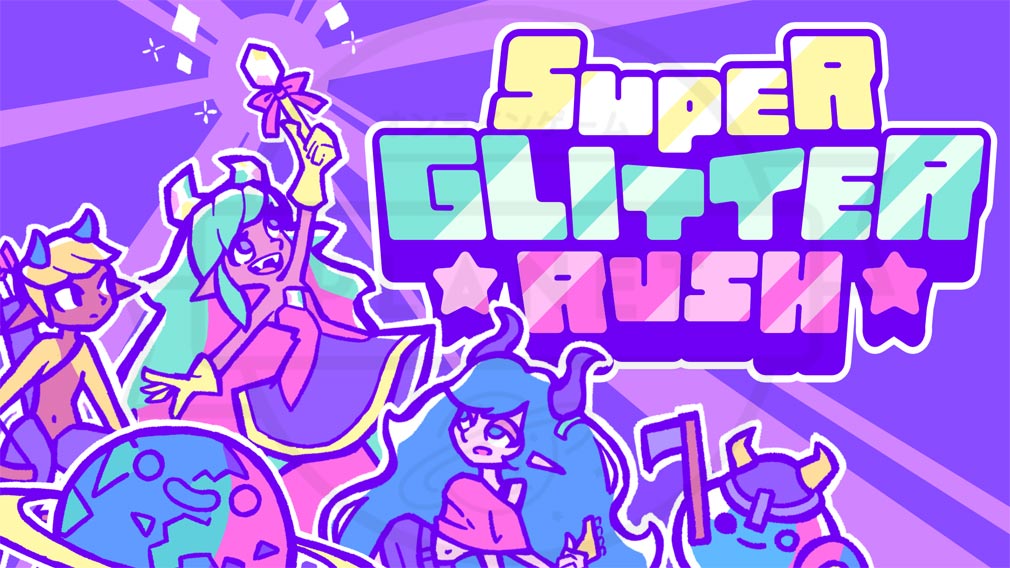Super Glitter Rush(スーパーグリッターラッシュ)　キービジュアル