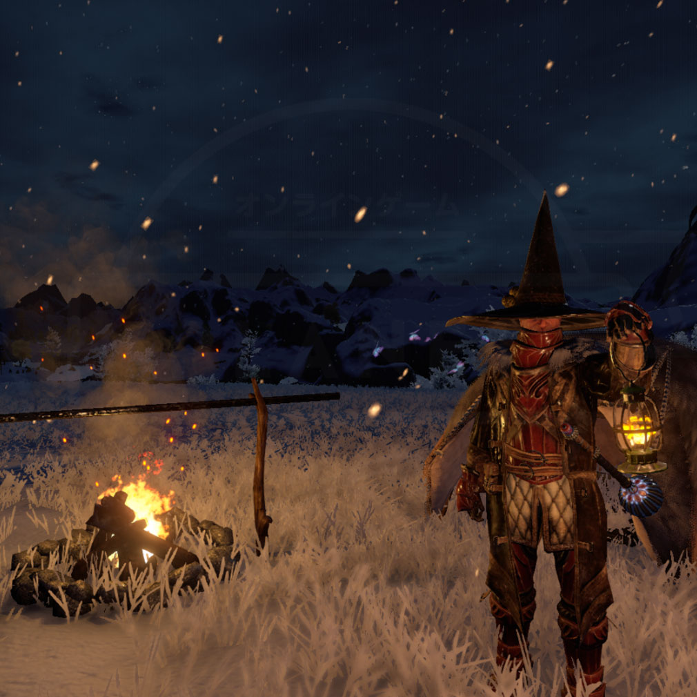 Outward（アウトワード）　野営するスクリーンショット