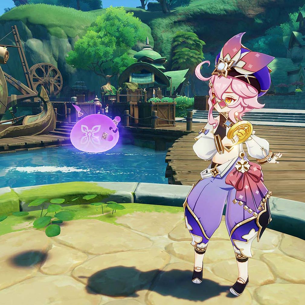 原神　登場キャラクタースクリーンショット