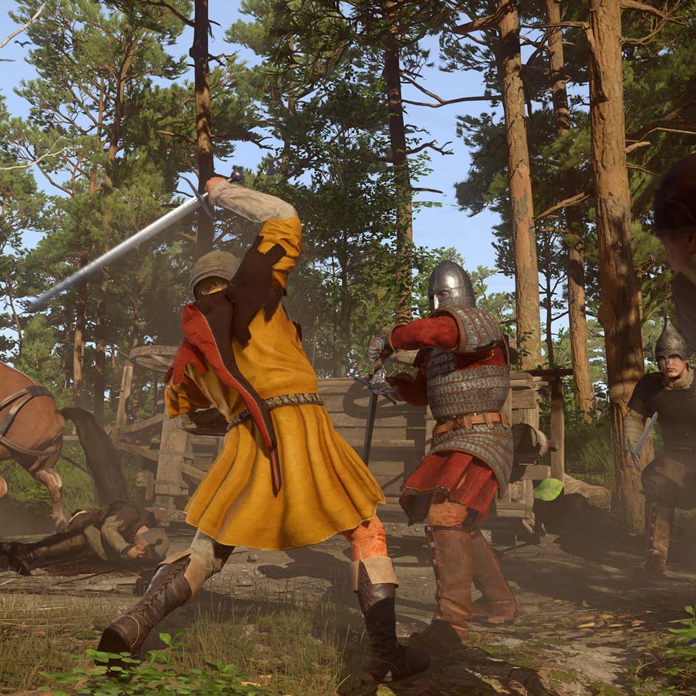 キングダムカム・デリバランス（Kingdom Come: Deliverance）　戦士や吟遊詩人になって活動するスクリーンショット