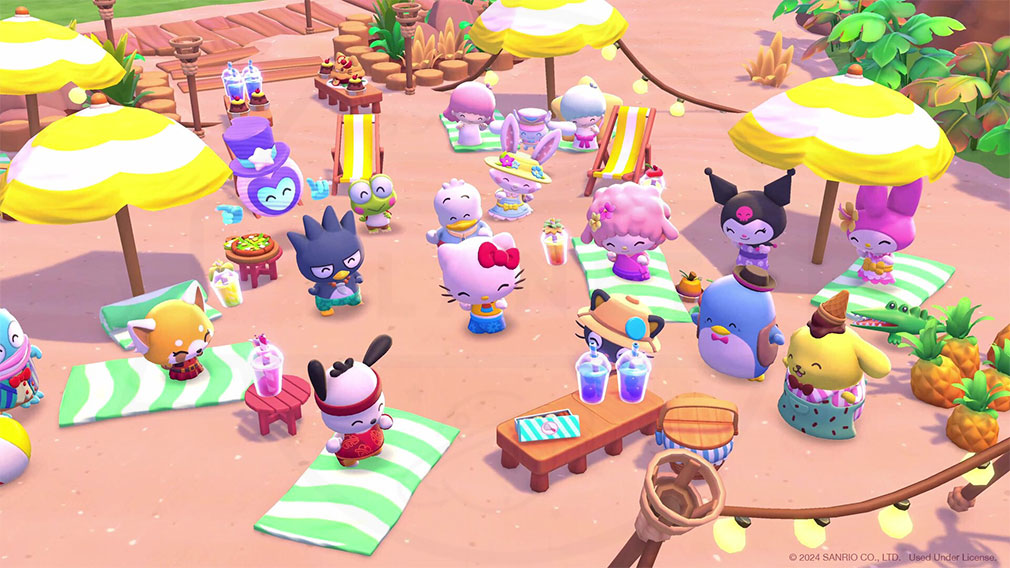 Hello Kitty Island Adventure　サンリオキャラクターズが登場するスクリーンショット
