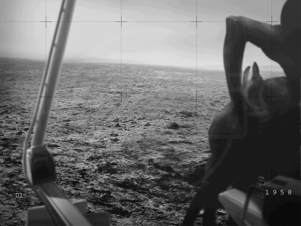 米国の探査衛星ヴァイキング1号の着陸船が火星で生物を発見した紹介イメージ