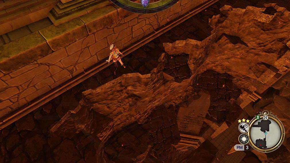 ライザのアトリエ2 失われた伝承と秘密の妖精　遺跡内部スクリーンショット