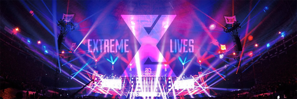 EXtreme LIVES(エクスト)　フッターイメージ