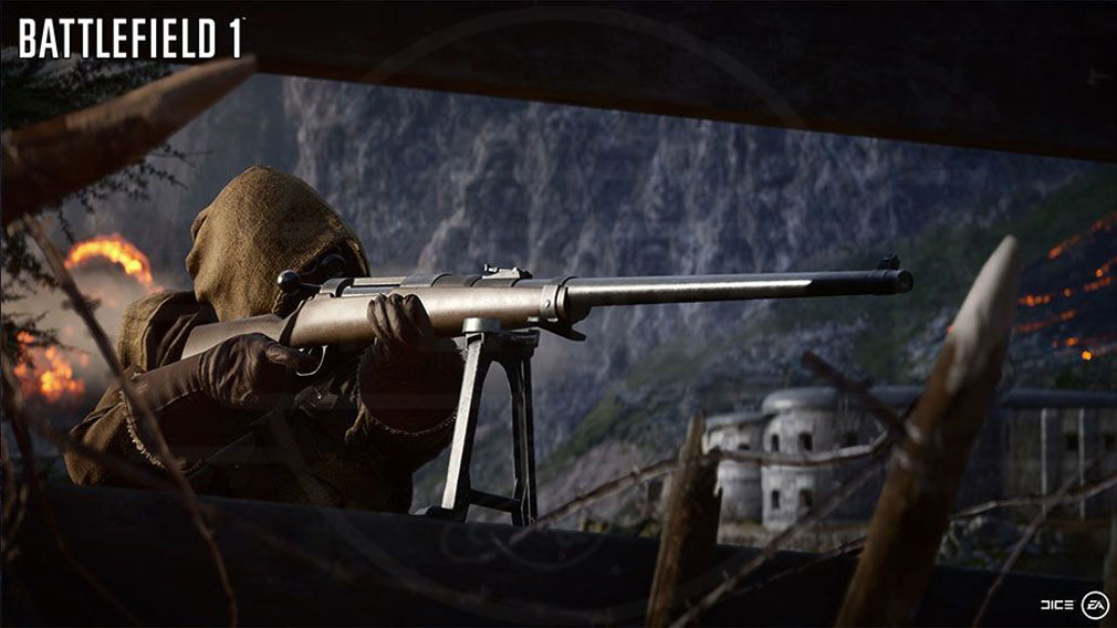 バトルフィールド1(Battlefield1)　『SR(スナイパーライフル)/狙撃銃』スクリーンショット