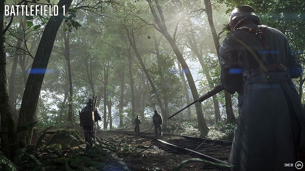 バトルフィールド1(Battlefield1)　『ARGONNE FOREST(アルゴンヌの森)』スクリーンショット