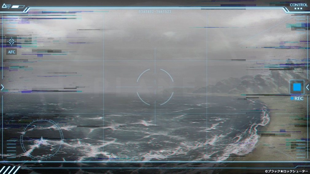 ブラックロックシューター フラグメント(BRSF)　『偵察機から撮影された浜辺』紹介イメージ