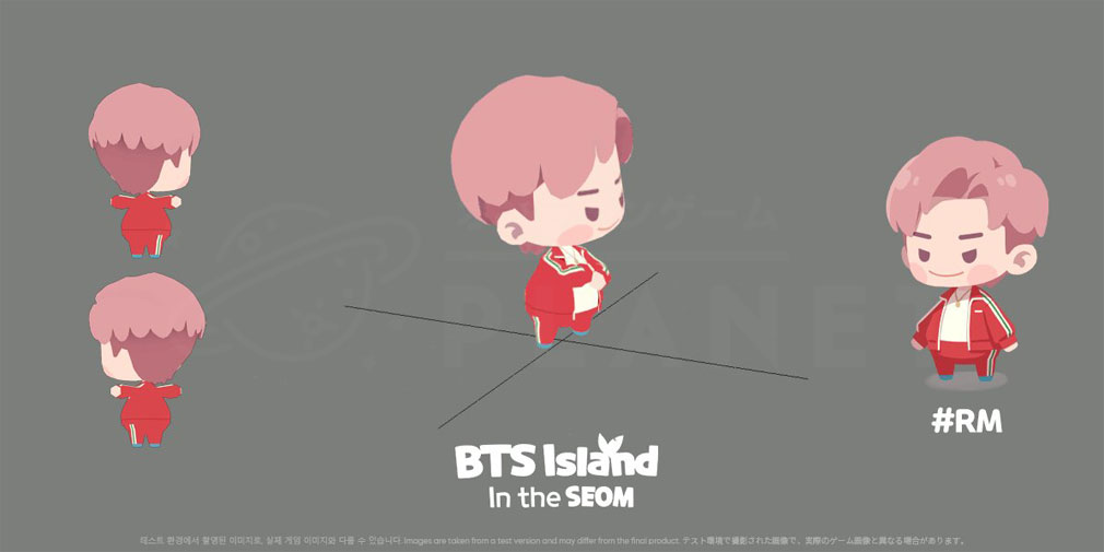 BTS Island In the SEOM　3D化されたキャラクター『RM』紹介イメージ