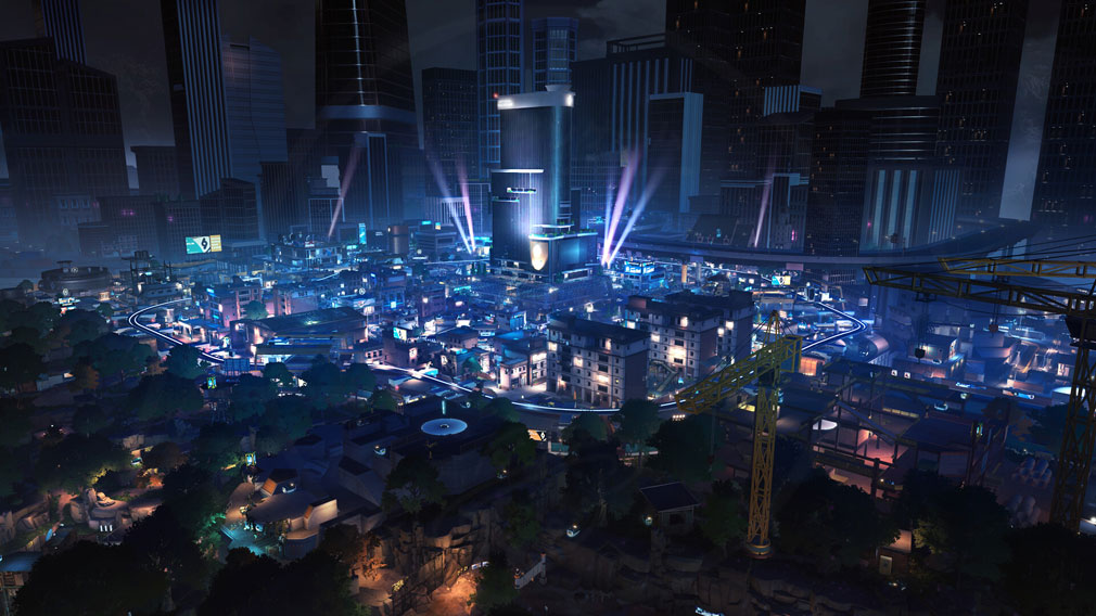HypeSquad　地上楽園を具現化した都市『レイディクス』紹介イメージ