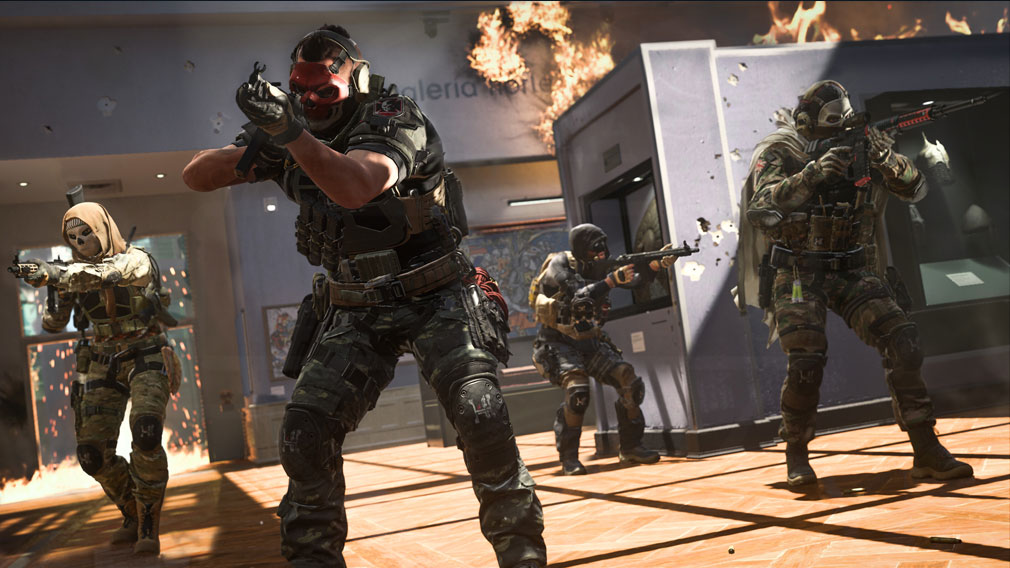Call of Duty Modern Warfare2（コール オブ デューティ モダン・ウォーフェア2）CoD MW2　スクアッドを組んだバトルスクリーンショット