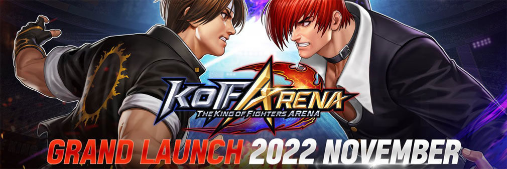 KOF ARENA（THE KING OF FIGHTERS ARENA）　配信時期フッターイメージ