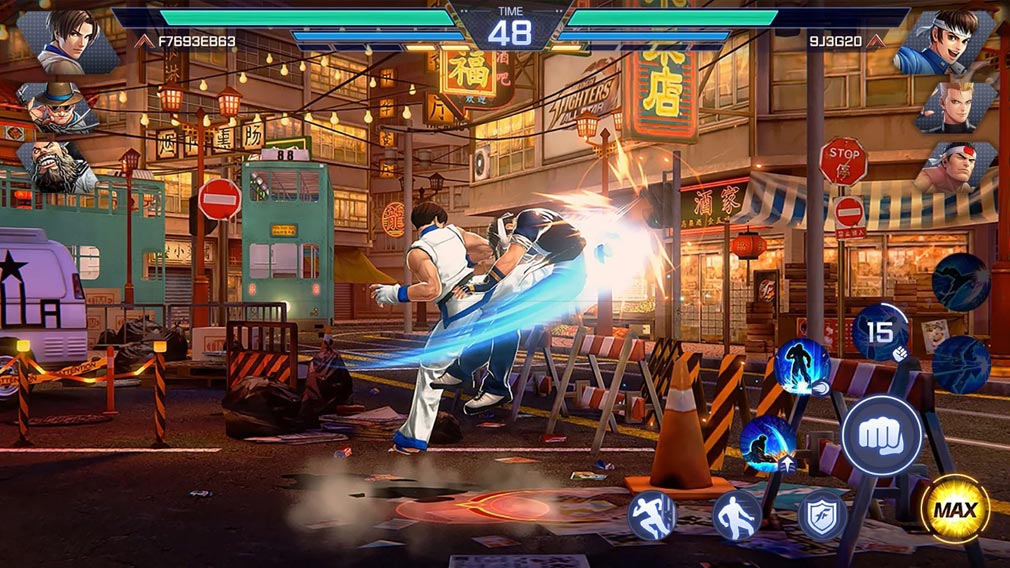 KOF ARENA（THE KING OF FIGHTERS ARENA）　バトルプレイスクリーンショット