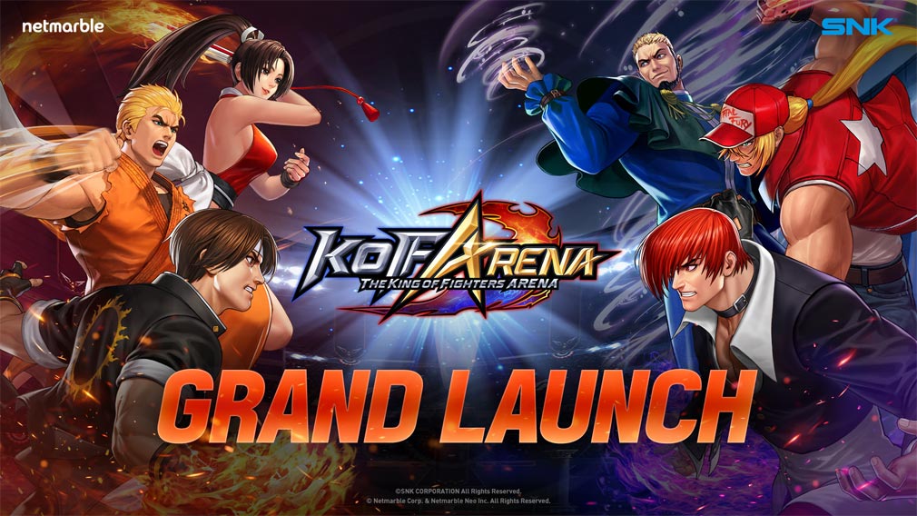 KOF ARENA（THE KING OF FIGHTERS ARENA）　キービジュアル