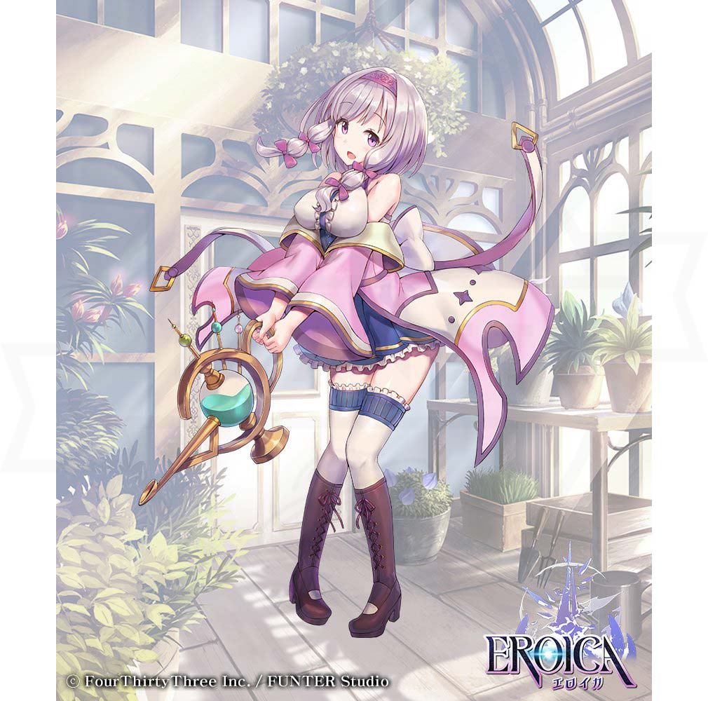Eroica（エロイカ）　英雄キャラクター『マリオン』紹介イメージ