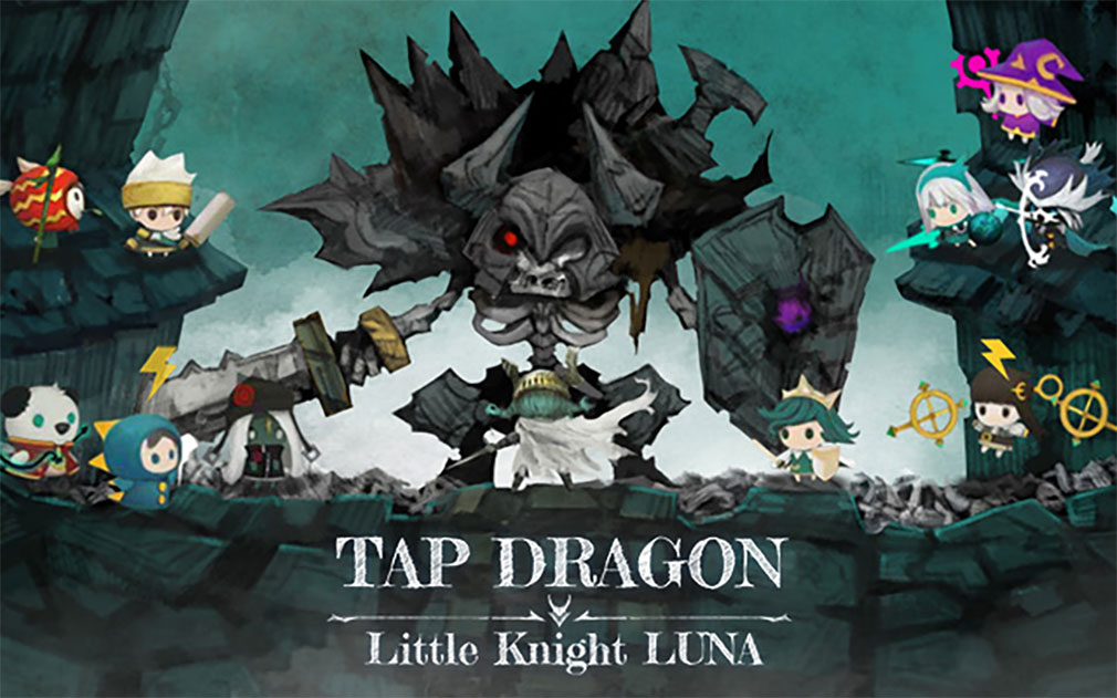 Tap Dragon リトル騎士ルナ　フッターイメージ