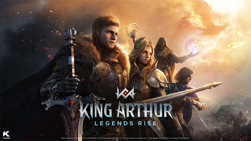 King Arthur Legends Rise（キングアーサージェンド・ライズ）　キービジュアル