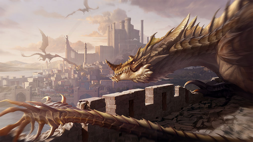 ドラゴンエア：サイレントゴッズ/Dragonheir Silent Gods（ドラエア）　危険が潜んでいる『エルダンシア』紹介イメージ