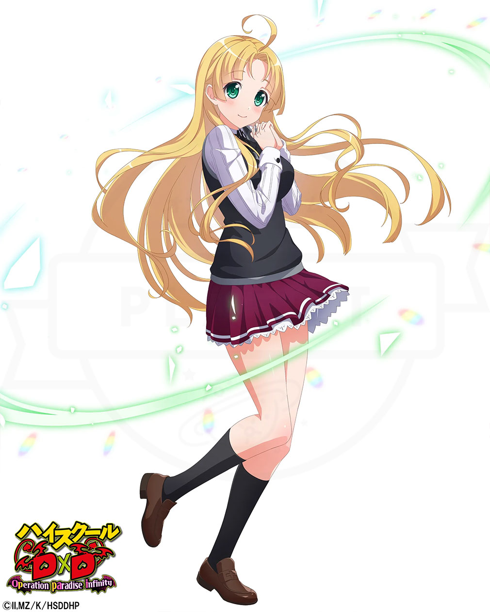ハイスクールD×D オペレーションパラダイスインフィニティ（Operation paradise infinity）OPI　描き下ろしイラストキャラクター『アーシア・アルジェント』紹介イメージ