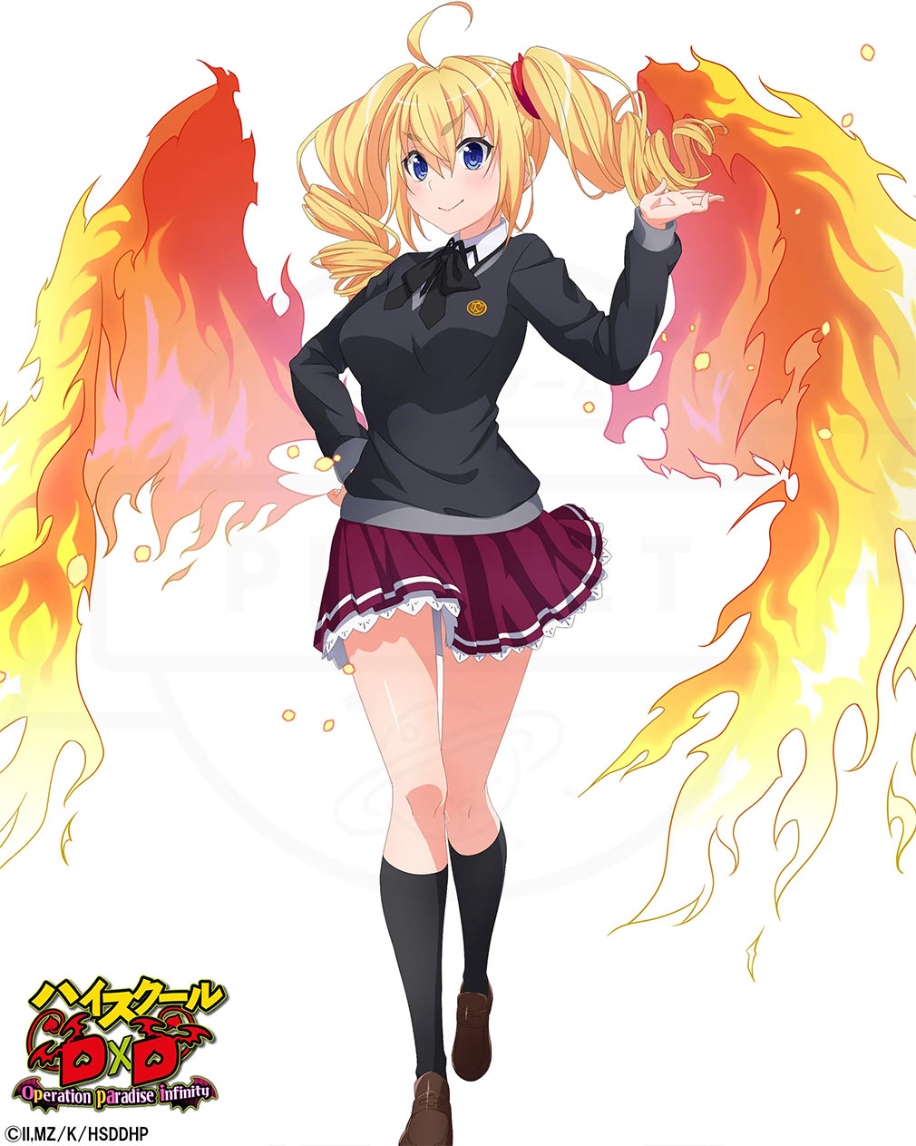 ハイスクールD×D オペレーションパラダイスインフィニティ（Operation paradise infinity）OPI　描き下ろしイラストキャラクター『レイヴェル・フェニックス』紹介イメージ