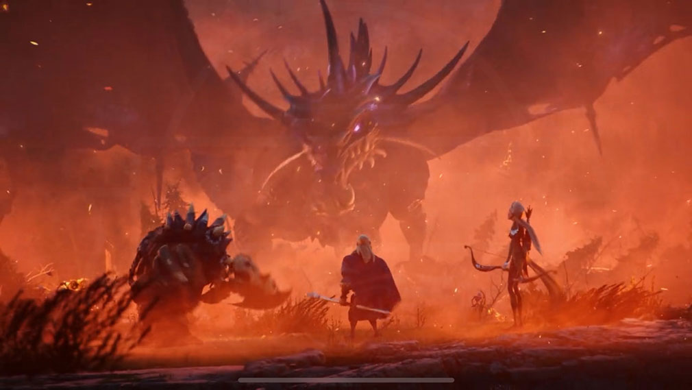 コールオブドラゴンズ（コルドラ）　ドラゴンの荒ぶる炎を鎮めて世界に光を取り戻す物語スクリーンショット