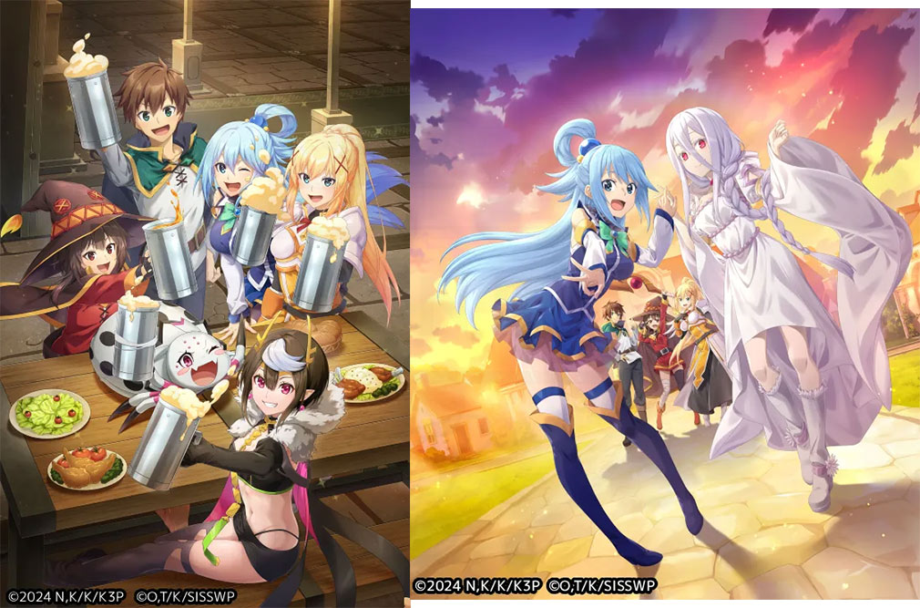 蜘蛛ですが、なにか？迷宮の支配者（蜘蛛ラビ）　このすばコラボ限定イラスト紹介イメージ