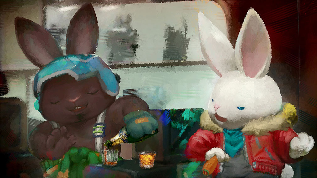 Rusty Rabbit（ラスティラビット）　ブラス村で仲間と過ごす世界観紹介イメージ