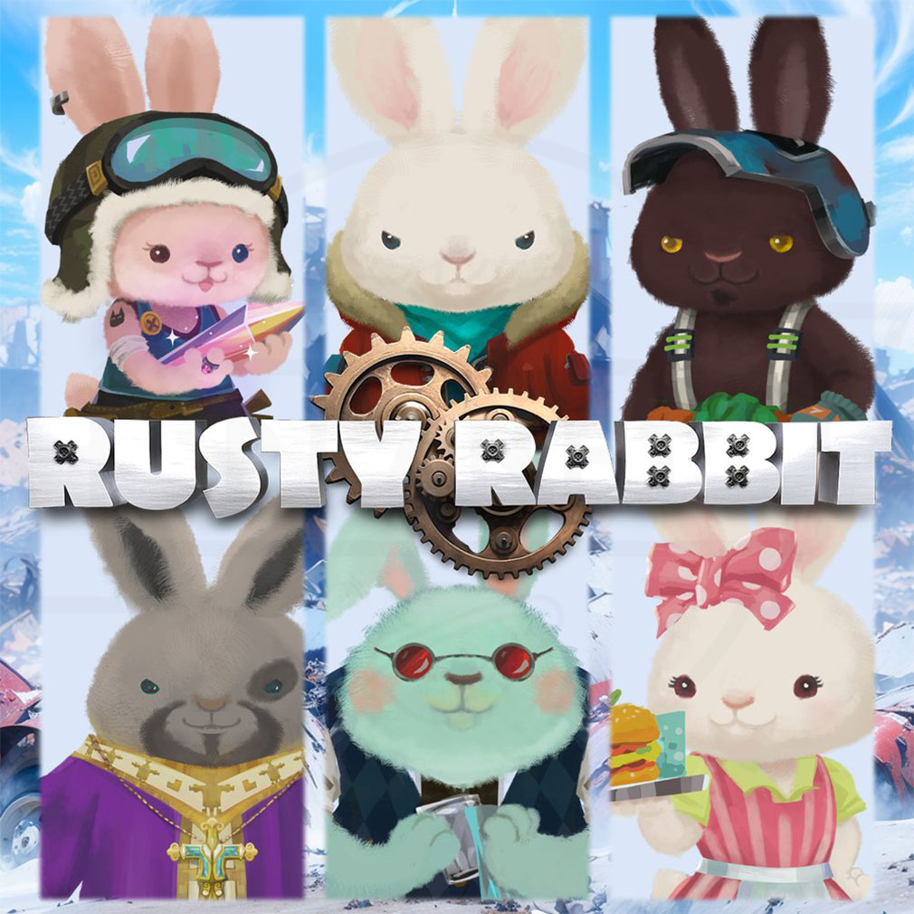 Rusty Rabbit（ラスティラビット）　ブラス村で仲間と過ごす世界観紹介イメージ