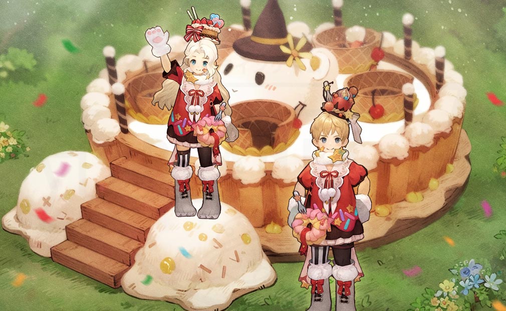 ツリーオブセイヴァー ネバーランド（Tree of Savior Neverland）TosNeverland　衣装『スイートハート』紹介イメージ