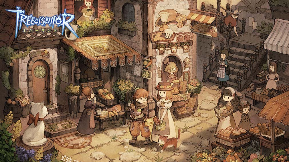 ツリーオブセイヴァー ネバーランド（Tree of Savior Neverland）TosNeverland　エリア『ノルン王城』紹介イメージ