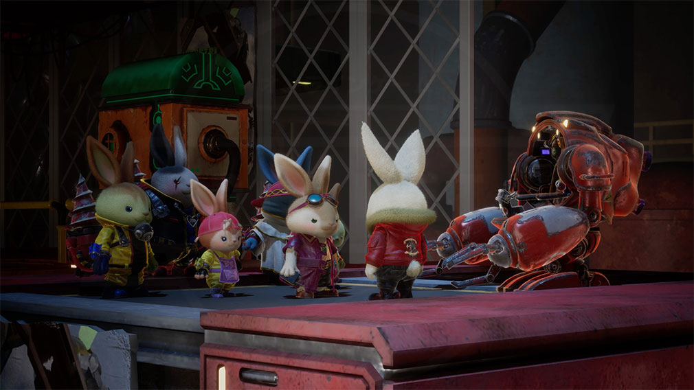 Rusty Rabbit（ラスティラビット）　『ウサギ』が世界の頂点に立った世界観紹介イメージ