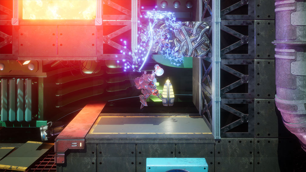 Rusty Rabbit（ラスティラビット）　武器『ハンマー』を装備している紹介イメージ