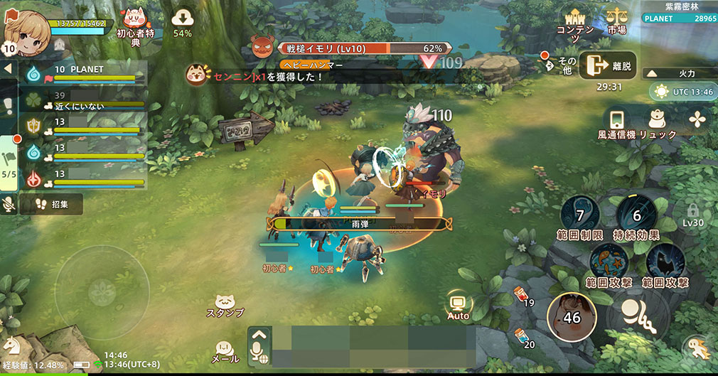 ツリーオブセイヴァー ネバーランド（Tree of Savior Neverland）TosNeverland　仲間と挑戦する『マルチボス』スクリーンショット