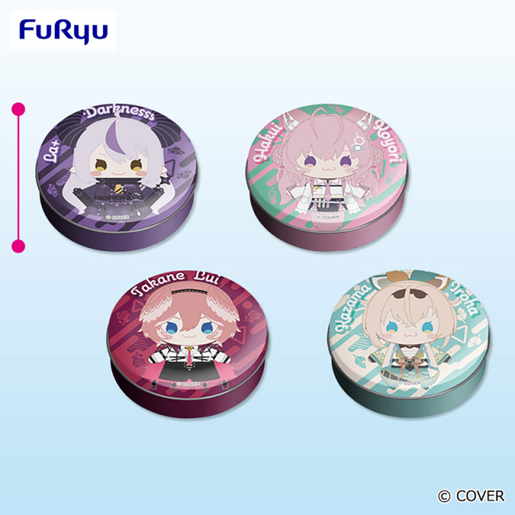 ホロライブ #hololive 2025年10月登場プライズ「キャンディ缶ー秘密結社holoXー」紹介イメージ